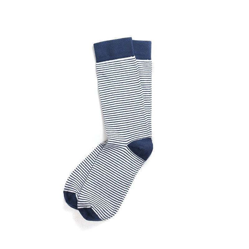 Union Thread - Dignitary Blue Socks :: Maxton Men